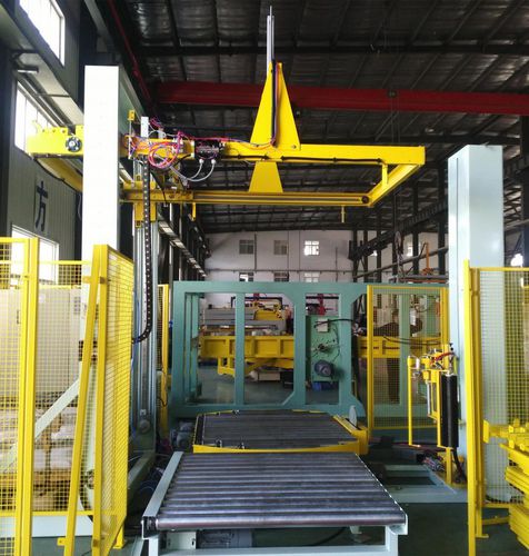 Упаковщик стретч-пленки с поворотным столом T1800FZ-PL-FM-1800автоматическая паллетас дозатором верхних обложек