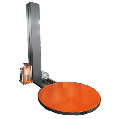 Машина для упаковки паллет с поворотным столом T1800F-Lполуавтоматическая в стретч-пленку