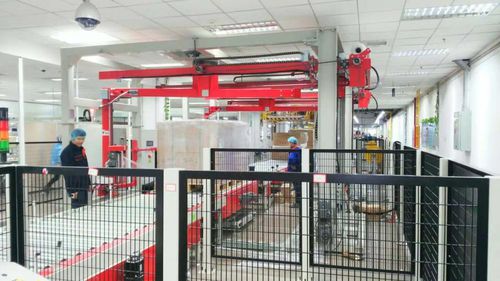 Упаковочная машина с поворотным рычагом R1800FZ-PL автоматическаяпанельпаллет