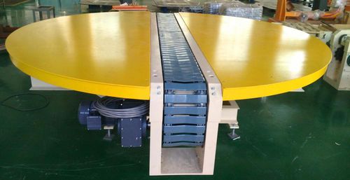 Slat conveyor horizontalfor reelsmodular