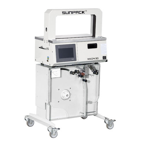 Автоматическая обвязочная машина WK04-30BбумагаOPP пленкас сенсорным экраном