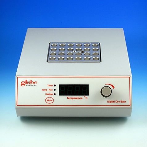 Laboratory test tube dry block heater +5 °C ... +150 °C