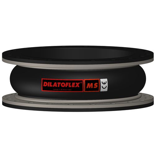 Компенсатор резиновой трубы типа Mкруглый фланец для вакуума