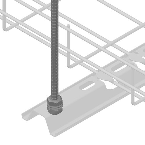 Резьбовой стержень из нержавеющей стали с направляющими серии VR и TVR