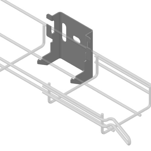 Опора кабельного лотка серии PS30металлическаянастенная