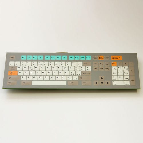 Клавиатура панельная КТ-101-Р-52с механическими клавишами101-клавишнаябез манипулятора