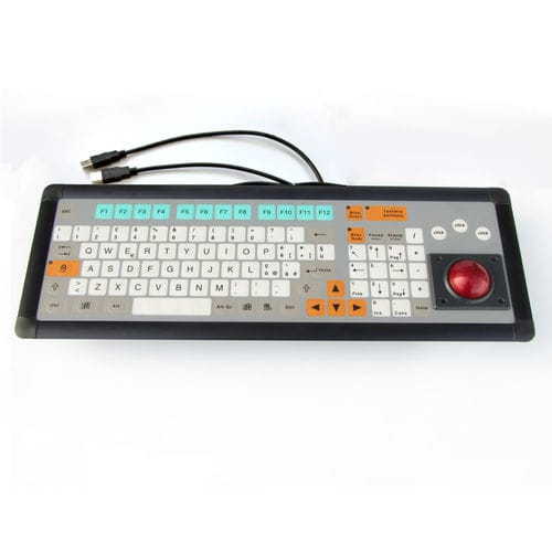Клавиатура панельная КТ-100-И-05с механическими клавишамис клавишей Fnс 3-мя клавишами мыши
