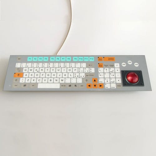 Клавиатура панельная КТ-100-К-01стойочнаяс механическими клавишамис клавишей Fn