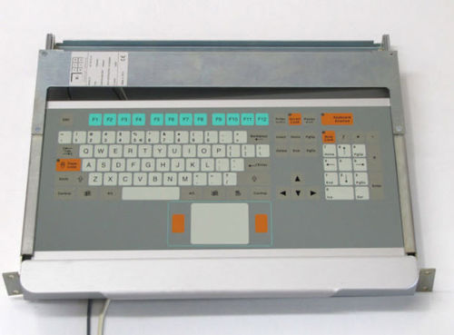 Клавиатура выдвижного шкафа КТ-105-С-27с механическими клавишами105-клавишнаяс тачпадом