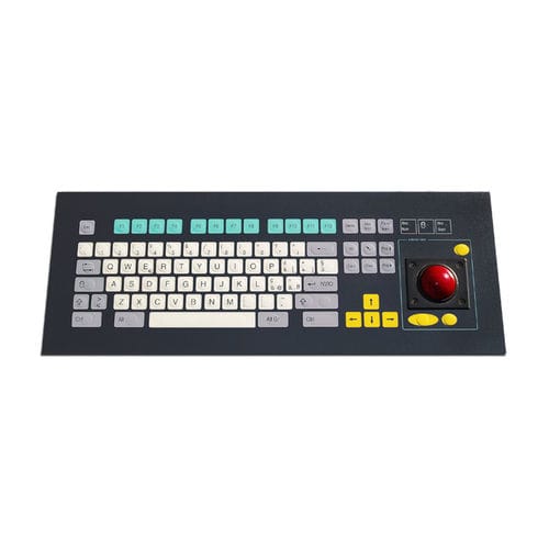 Клавиатура стоечная КТ-84-К-15 с механическими клавишами84-клавишнаяс трекболом