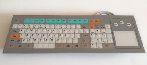 Клавиатура панельная КТ-96-Р-04с механическими клавишами96-клавишнаяс тачпадом