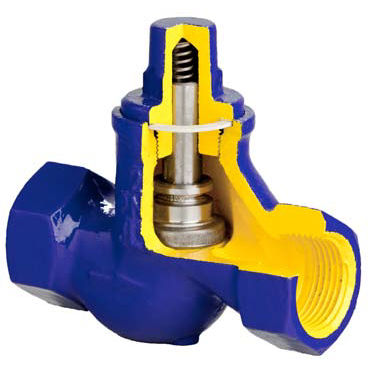 Клапан обратный тарельчатый 277резьбовойдля воды низкого давления