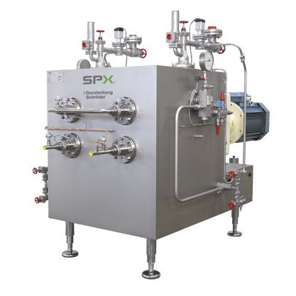 Scraped surface heat exchanger GS Perfector 125gas/gasstainless steelplastic