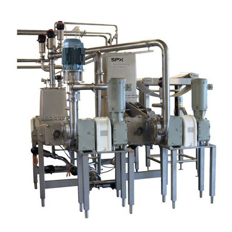 Automatic butter production line