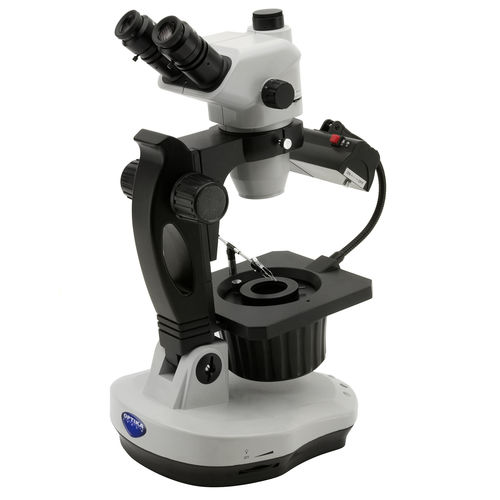 Optical stereo microscope OPTIGEM-4inspectiongemologicaltrinocular