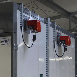 Печь для термообработки серии SLпорошковая покраскаtruck-ingas