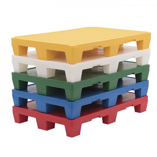 Пластиковый поддон серии RЕвросклад для пищевой промышленности