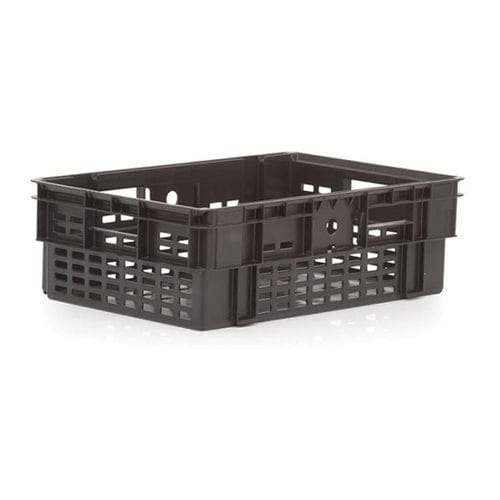 Polypropylene crate M727storagestackingwith handles