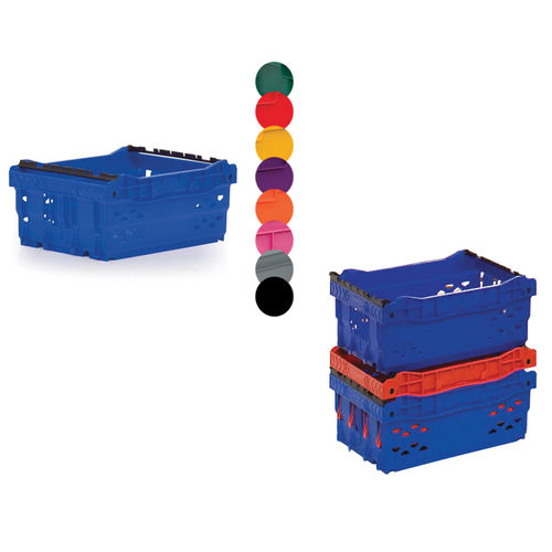 Polypropylene crate M740storagestackinginterlocking