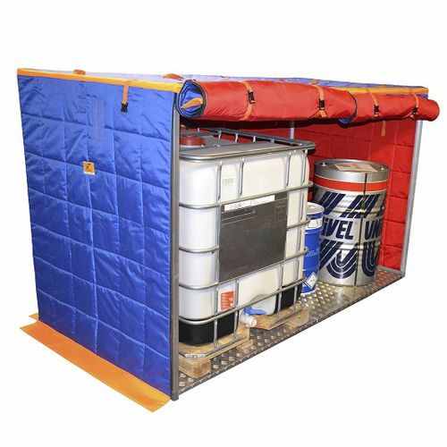 Контейнерная горячая камера серии ISO_BOXдля бочек