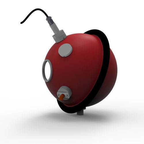 Laser power detector with integrating sphere ISD-15-Si