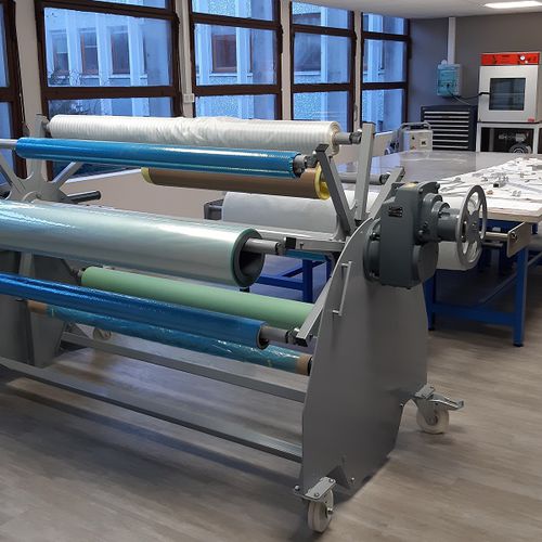 Стеллаж для валков с ручным управлением MINIROLL