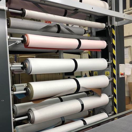 Карусель для хранения рулонов вертикальнаяиз тканидля текстиля