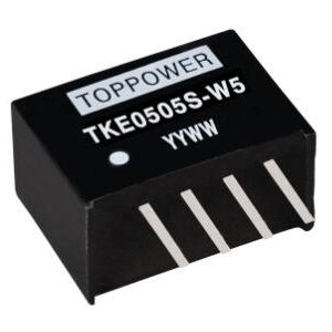 SIP DC-DC преобразователь серии TKE-W5DIPминиатюрный