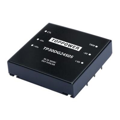DIP DC/DC преобразователь серии TP30DG Диапазон входного напряжения 4:1 Диапазон входного напряжения 2:1