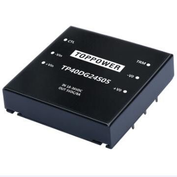 DIP DC/DC преобразователь серии TP40DG, регулируемый диапазон входного напряжения 2:1