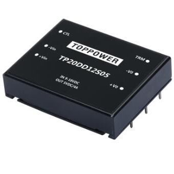 DIP DC/DC преобразователь серии TP20DD Диапазон входного напряжения 4:1 Диапазон входного напряжения 2:1