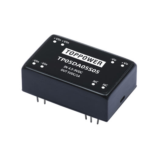 DIP DC/DC преобразователь серии TP05DA Диапазон входного напряжения 4:1 Диапазон входного напряжения 2:1
