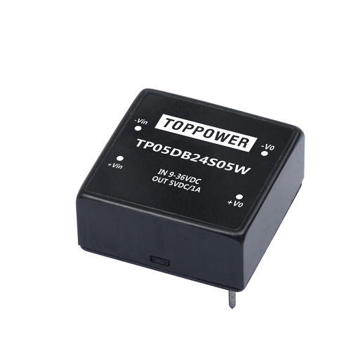 DIP DC/DC преобразователь серии TP05DB Диапазон входного напряжения 4:1 Диапазон входного напряжения 2:1