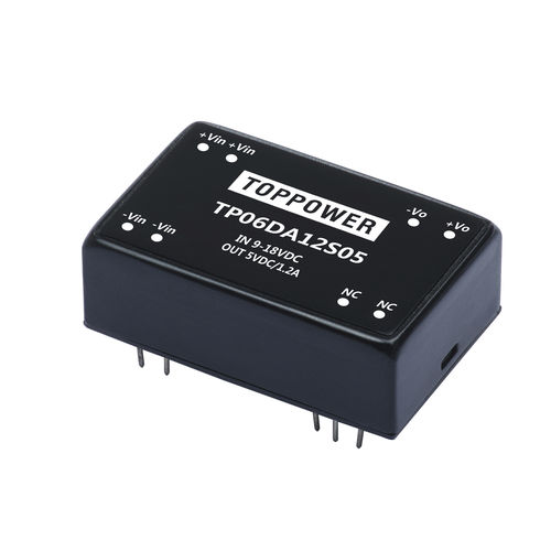 DIP DC/DC преобразователь серии TP06DA Диапазон входного напряжения 4:1 Диапазон входного напряжения 2:1