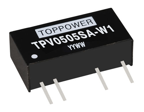 DIP DC/DC преобразователь серии TPV-W1SIPкомпактныйнестабилизированный