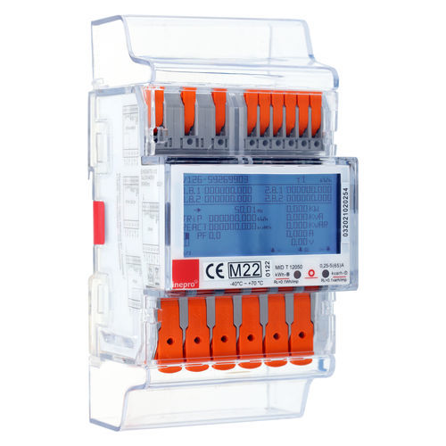 Трехфазный счетчик электроэнергии Ambition 4PSMID, сертифицированныйModbusмноготарифный