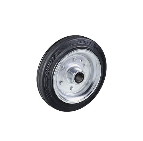 Колесо моноблочное RH001резиновоедля средних грузовдля тележки