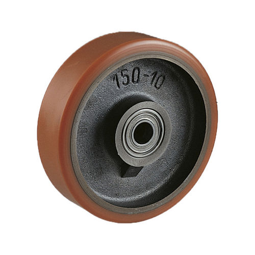 Моноблочное колесо RH007из полиуретанадля тяжелых грузовдля тележки