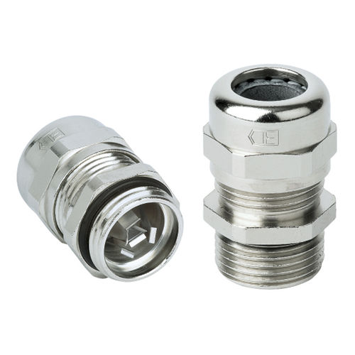 Кабельный ввод из полиамида JCR31 бутадиен-нитрильный каучук (NBR) никелированная латунь сталь