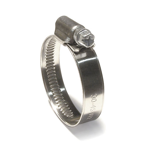 Хомут для шланга из оцинкованной стали CLPCNРегулируемая ушка с тиснением