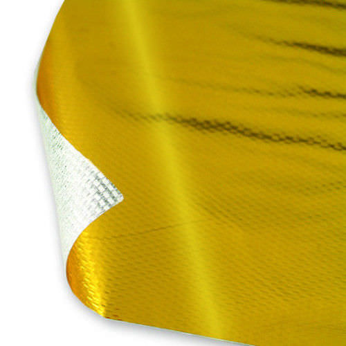 Золотой тепловой барьер 20 - 1000 ммтепловой экраналюминизированная стеклотканьламинированная