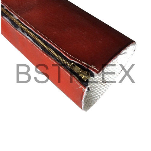 Защитный рукав на молниидля кабелейиз стекловолокна