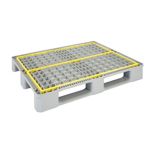 Поддон полиэтиленовый CLEAN PRO 1210-C3промышленныйтвердый палубныйгигиенический