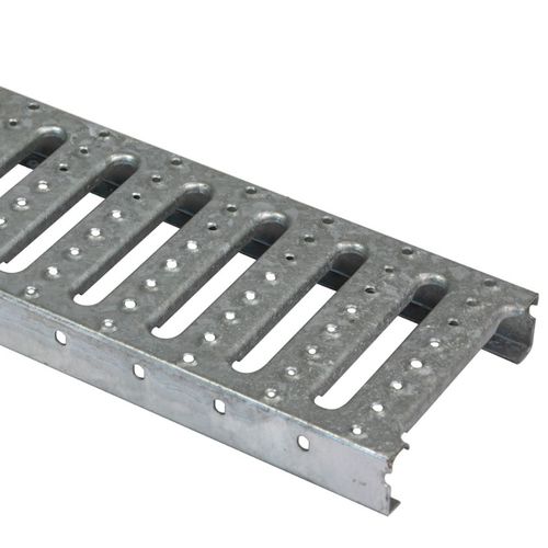 Решетка стальная PS-OVAалюминийоцинкованная сталь, нержавеющая сталь