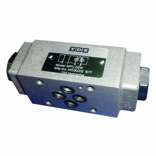 Hydraulic non-return valve MPC 02pilot-operated