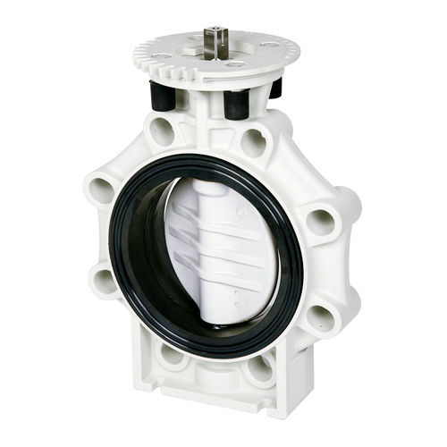 Клапан-бабочка К4электропневматическийфланец