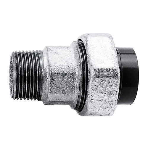 Гидравлический адаптер IBG®maleПВХ-Уцинкованная сталь