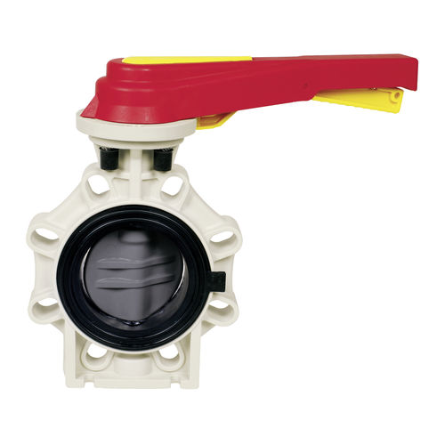 Затвор-бабочка К4 рычаг для питьевой водыфланец