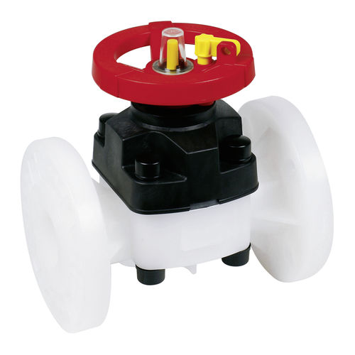 Мембранный клапан Т4с маховикомдля шламас фланцем