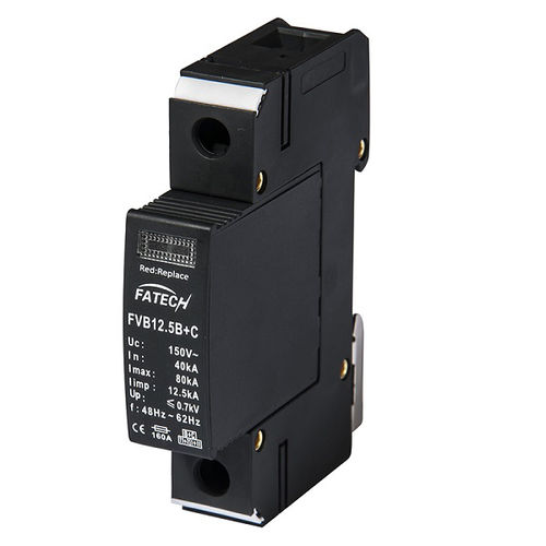 Type 1 surge arrester FVB12.5B+C/1-275(S)type 2for power suppliesremote signaling